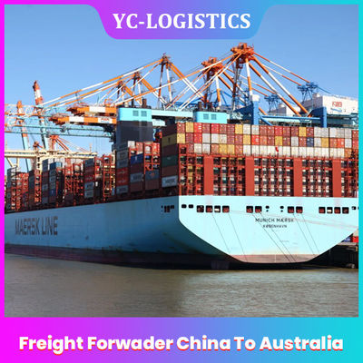 Porto allo spedizioniere di trasporti via mare del porto Cina in Australia